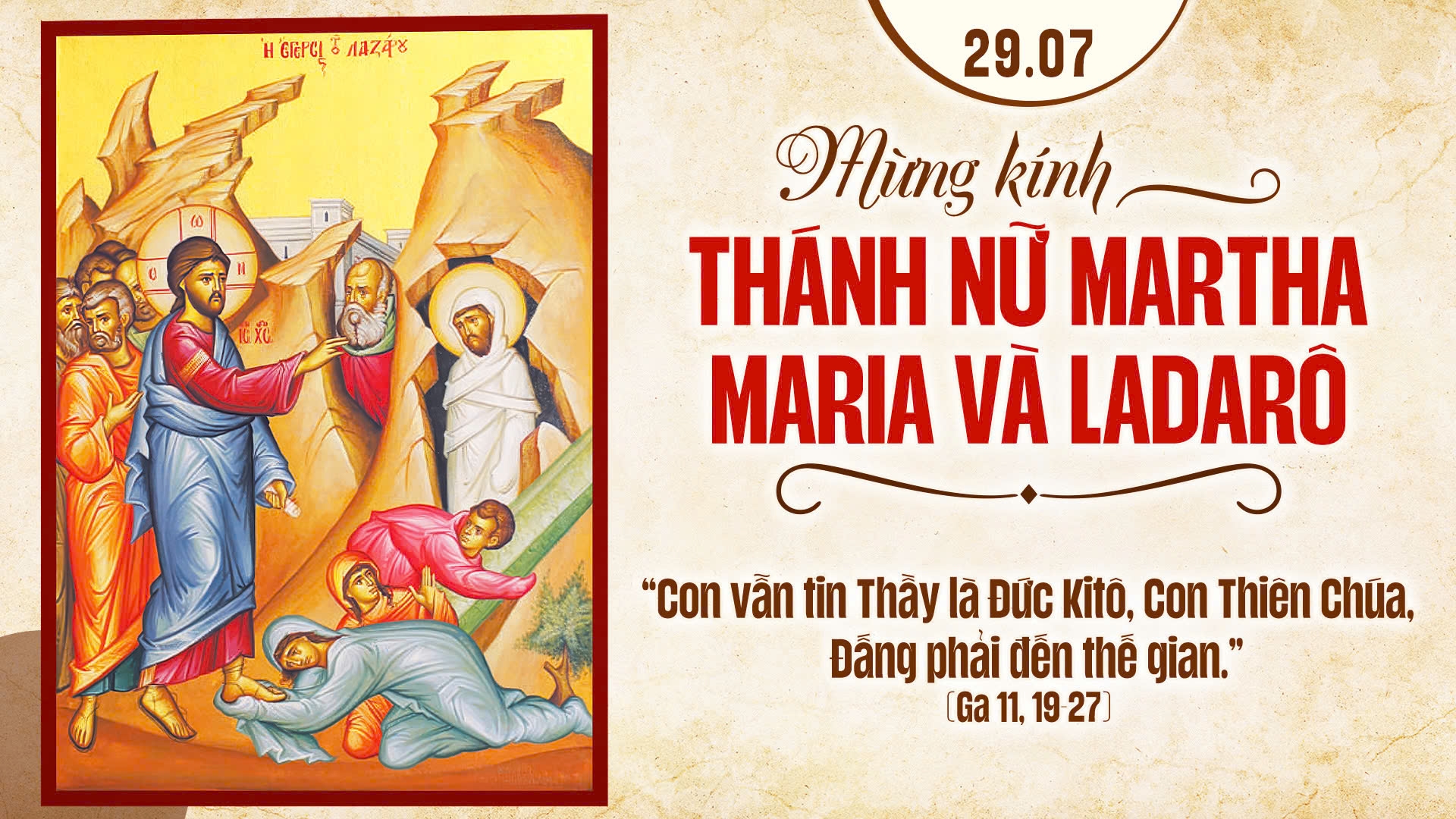 Suy Niệm Lời Chúa | Thứ Tư Sau Chúa Nhật Tuần XVII Mùa Thường niên - THÁNH NỮ MARTA, MARIA, LAZARO - Lễ nhớ | Mt 13,44-46 | Phút Cầu Nguyện